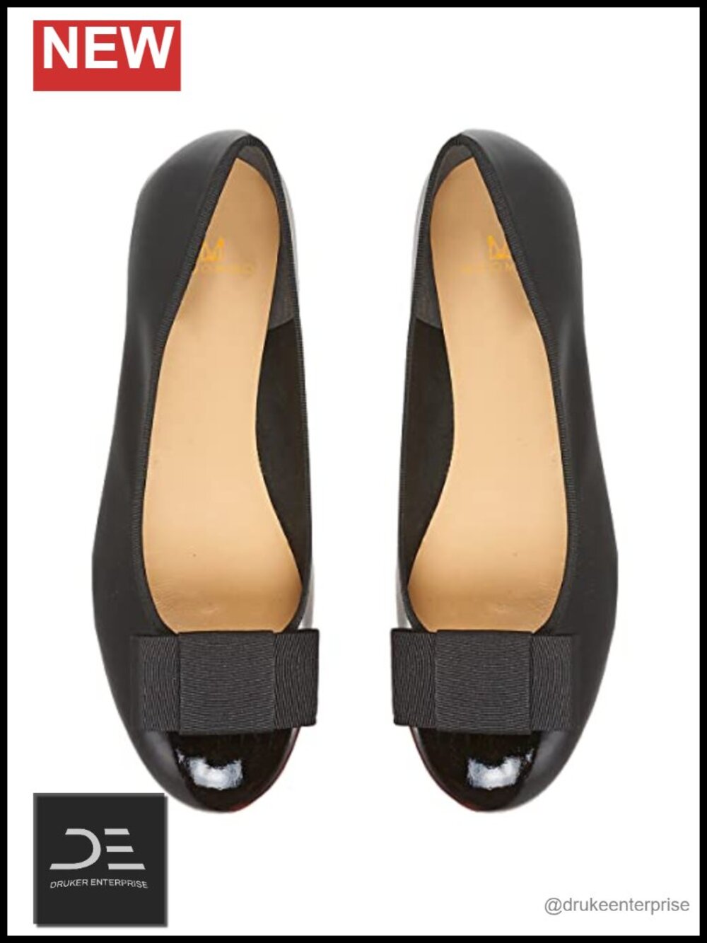 Low Chunky Heel Pumps with Bows - Round Toe Slip On Block Heel Dress Shoes